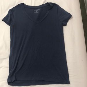 Slate blue comfy V neck!